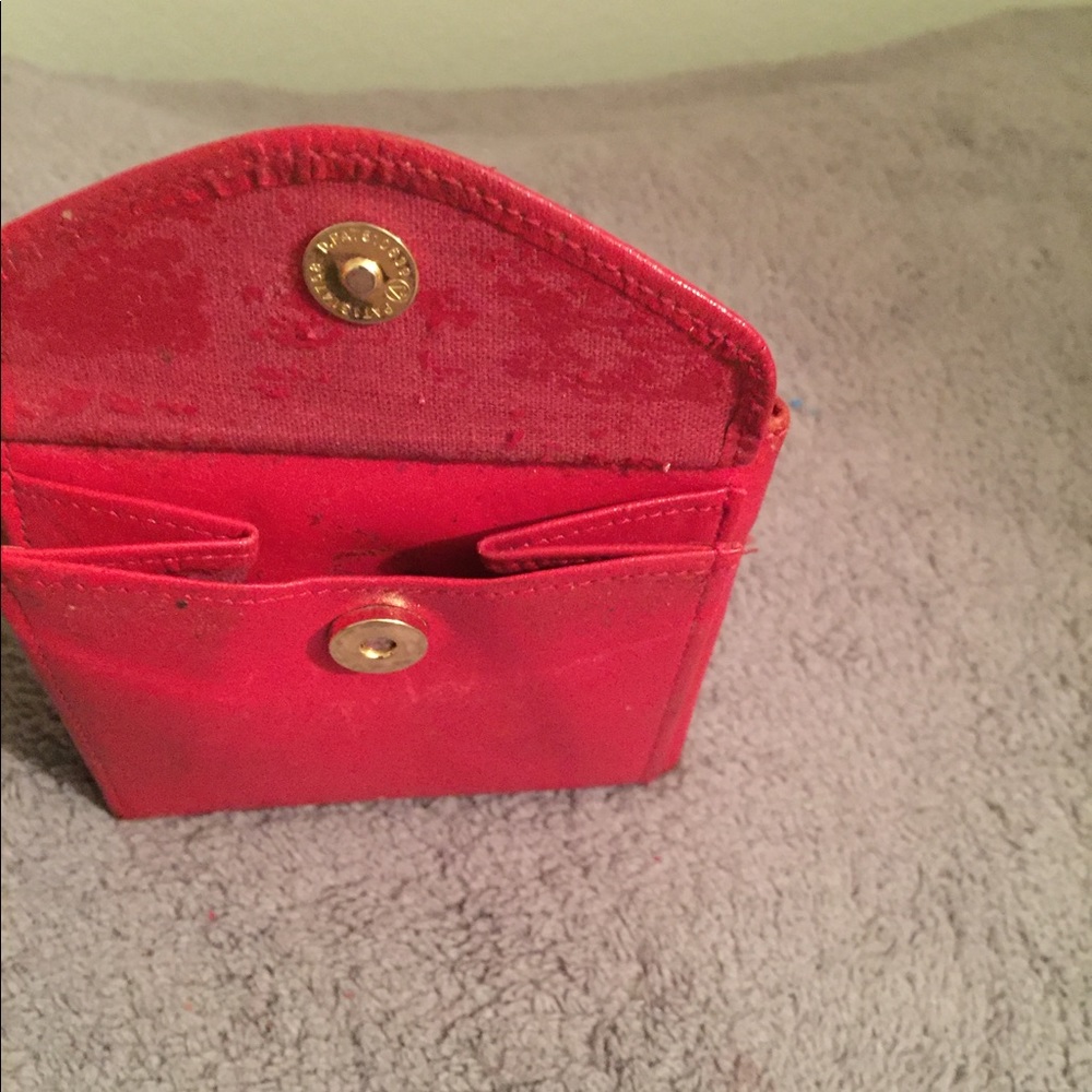 Final Markdown Givenchy Red Leather Wallet - image 5